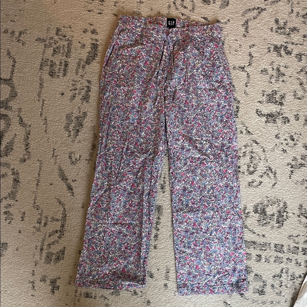 GAP Multicolor Floral Trousers